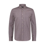 BlueFields shirt lange mouw Poplin regular fit wit/koraal