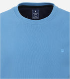 Redmond sweatshirt ronde hals lichtblauw