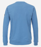 Redmond sweatshirt ronde hals lichtblauw