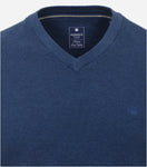 Redmond pullover V-hals blauw